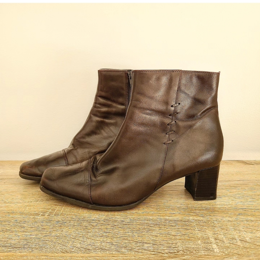 CLARKS leather boots